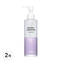 The Saem Natural Condition Cleansing Oil Deep Clean, 180ml, 2 units white