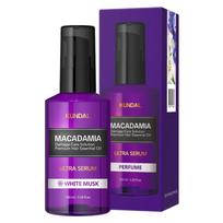 Kundal Macadamia Ultra Serum Hair Essence White Musk Fragrance, 100ml, 1 piece black