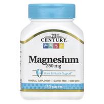 21st Century, Magnesium, 250 mg, 110 tablets