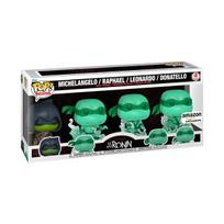 Funko Teenage Mutant Ninja The Last Ronin Amazon Exclusive Pop! Comics Turtles - Michelangelo, Raphael, Leonardo, Donatello, 4-Pack,