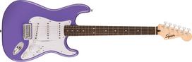 Squier iš Fender Squier Elektrinė gitara Squier Sonic™ Stratocaster, Laurel Fingerboard, White Pickguard, Ultravioletinis minkštas dėklas.