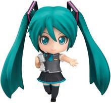 „Nendoroid SEGA HATSUNE MIKU Project Hatsune Miku Hatsune Miku Coordination“ nudažyta pilna figūrėlė „Code feat.“. Ne masto ABS ir PVC žalia