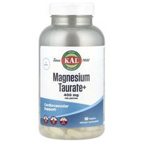 KAL, Magnesium Taurate+, 400mg, 180 tablečių (200 mg vienoje tabletėje)