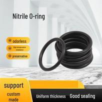 Li Xin Nitrile Rubber O-Ring Seal Pack black