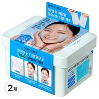 Deweytree Pick&Quick Makeup Foot Removal Double Pad 100 sheets 1 100 sheets, 2 packs, 100 pieces gray