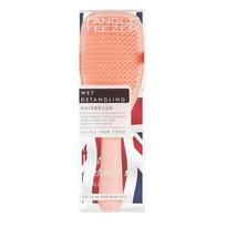 Tangle Teaser Wet Hair Brush 1 Pack Peach TANGLE TEEZER Wet Detangling Hair Brush Peach Fast & Gentle For All beige