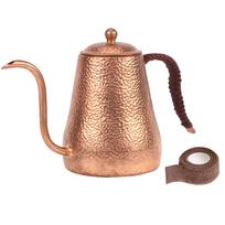 Pageidaujamas gryno vario virdulys, kavinukas, tiesioginė ugnis, siauro kaklelio puodas 550 ml, lašinimo puodas, patvarus, rankų darbo, kalto paviršiaus apdaila, suderinamas su dujine virykle beige