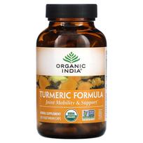 Organic India, Turmeric Formula, Joint Mobility & Support, 180 Veggie Capsules