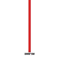 Automobilio išorės kėbulo apsauginė juosta durų buferio apdaila stiliaus apdailos lipdukas raudonas 6mm 8mm 10mm 12mm 15mm 20mm 22mm 8mm*5m red