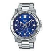 Casio Vyriškas metalinis laikrodis MTP-VD300D blue