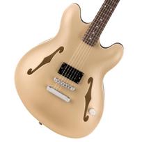DeLonge Starcaster Palisandrinis grifas Chromuota aparatūra Satininė Shoreline Gold spalva Fender Tom DeLonge Fender/Tom