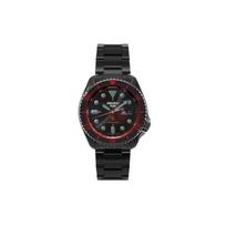 SEIKO 5 SPORTS Automatic Mechanical Movement Stainless Steel Strap Watch Unisex Black Dial SRPH51K1 Black Dial black
