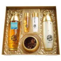 BGFZHLBJ Korean Medicine Pure Gold Ingredient Skincare 3-Piece Gift Set beige
