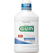 Sunstar GUM. Gum burnos skalavimo skystis [Bealkoholinis tipas] 500ml (Kvazi-narkotikas) Periodonto ligų profilaktinis burnos skalavimo skystis Talpa apie 10 ml (pusė dangtelio) burnoje