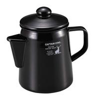 CAPTAIN STAG Virdulys Emaliuotas Virdulys CS Black Label UH-522 juoda