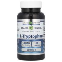 Amazing Nutrition, l-triptofanas, 1000 mg, 60 tablečių