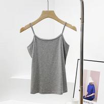 Qiansi Niao Muvier Skin-Friendly Camisole M viržių pilka spalva