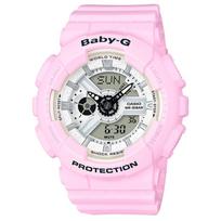 CASIO Moteriškas BABY-G Pilkas Laikrodis BA-110BE-4APR- Pink Watch Case gray