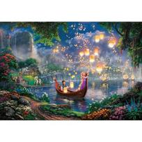 Rapunzel Her Dream Jigsaw Puzzle KD-1000-001 + Picture Postcard (Random) + Quality Warranty, Korean popular puzzles gray