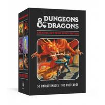 Dungeons & Dragons 100 atviručių Archyvinis menas iš kiekvieno leidimo