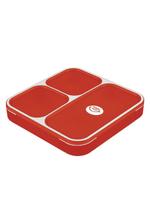 CB Japan Bento Box Clear Red Thin Foodman 800ml DSK raudona