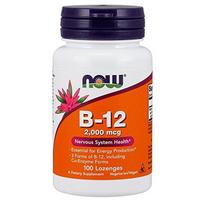 Vitamin B-12 2000 mcg, 100 Logenges