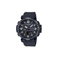 CASIO vyriškas PRO TREK juodas laikrodis PRW-6600Y-1A9PR Black Strap black