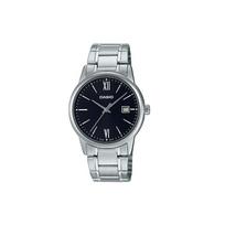 CASIO G Shock MTP V002D 1B3 MTP-V002D-1B3 Silver Watch Case black