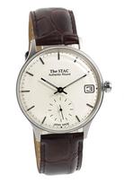 [The Stack] STAC, pagamintas Japonijoje, buitinis rankinis laikrodis 36 mm klasikinis vyriškas moteriškas ruda