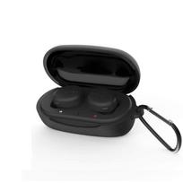 Sony WF-XB700 dėklas [HVUYAL] Suderinamas su WF-XB700. Įrengtas kabliukas, apsaugantis nuo praradimo, lengvas, atsparus įbrėžimams, smūgiams, dulkėms, black