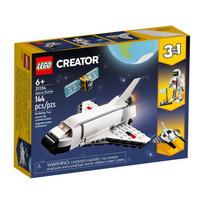 LEGO 31134 Space Shuttle Block Toys geltona