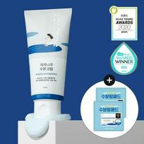 ROUND LAB Birch Juice Moisturizing Cream 120mL Jumbo Size Set (+Birch Juice Moisturizing Pad*2ea) white