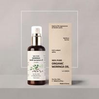 Moringa oil 100% natural organic USDA certified baby oil moisturizing essence, 100ml, 1 piece beige