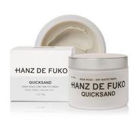 Hanz de Fuko Quicks Premium vyriškas plaukų formavimo vaškas sauso šampūno derinys stiprios fiksacijos itin matinis finišas 59,1 ml 2 oz gray