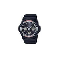 CASIO vyriškas juodas laikrodis GAW-100-1A GAW-100-1A Black, Silver gray