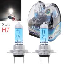2vnt 12V H11 55W 6000K balta šviesa itin ryški automobilio ksenoninė halogeninė lemputė automatinė priekinių žibintų rūko lemputė H7 55W gray