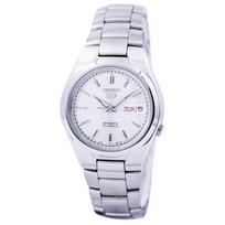 Vyriškas laikrodis „Seiko 5 Automatic 21 Jewels SNK601 SNK601K1 SNK601K“ sidabras