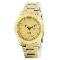 Seiko 5 Automatinis 21 brangakmenis Pagamintas Japonijoje SNKK38 SNKK38J1 SNKK38J Vyriškas laikrodis auksas