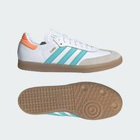 Adidas SAMBA INTER MIAMI CF Avalynė Balta Batai ir Avalynė Sportiniai Batai Unisex Soccer IH8160 Avalynė Balta / Easy Mint / Gum 44.7