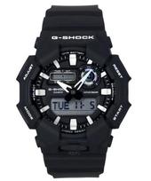 Casio G-Shock analoginis skaitmeninis biologinis dervos dirželis juodas kvarcinis ciferblatas GA-010-1A 200M vyriškas laikrodis juoda