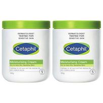 Cetaphil Moisturizing Cream, 2 packs, 550g white