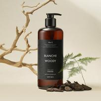 HAPPY BATH Skincare Perfume Body Wash Blanche & Woody Scent 900g black