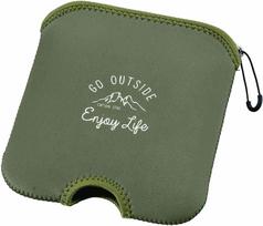 CAPTAIN STAG Hot Sand Maker Hot Sand Toaster Toast Cover Olive Monte UG-3085 180×190mm gray