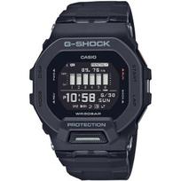Casio Vyriškas G-SHOCK GBD-200-1JF [G-SHOCK 20 atm vandeniui atsparus G-SQUAD] kvadratinis laikrodis iš juodos dervos