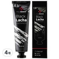 Paul Madison Black Ratcha Toothpaste, 110g, 4 pieces gray
