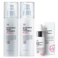 Vivas Intensive Pure Vitamin C basic cosmetics 3-piece set, 1 set white