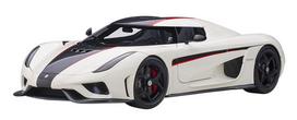 AUTOart Koenigsegg Regera Surinktas modelis 79027 1/18 Baltas/Anglies juodas/Raudonas white