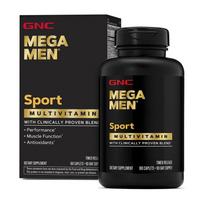 GNC Mega Man Sports Visapusiškas multivitaminas, 180 tablečių, 1 vnt.