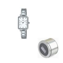 CASIO Analoginis LTP V009D 7E LTP-V009D-7E White Dial gray