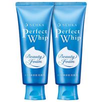 Senka Perfect Whip Facial Wash A Cleansing Foam, 150g, 2 pieces blue